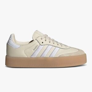 Adidas Women's Samba Sneakers - Wonder White/Cloud White/Silver
